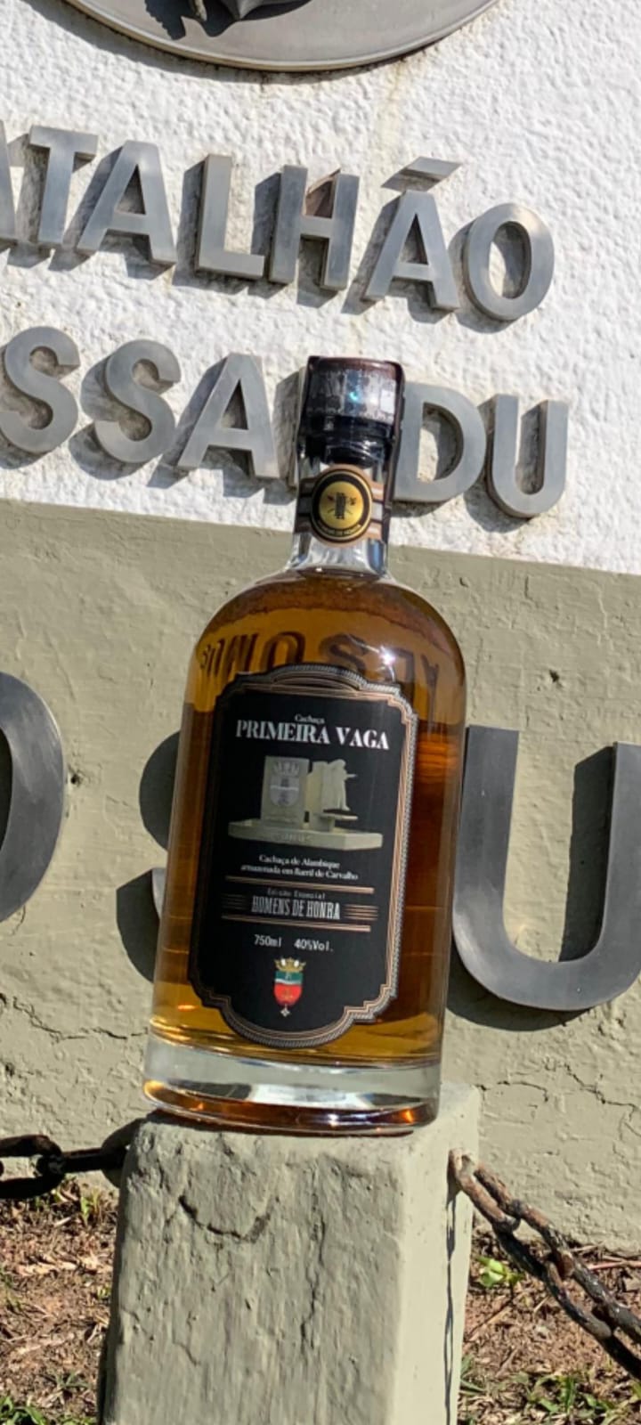 Cachaça edição especial - Batalhão Paissandu