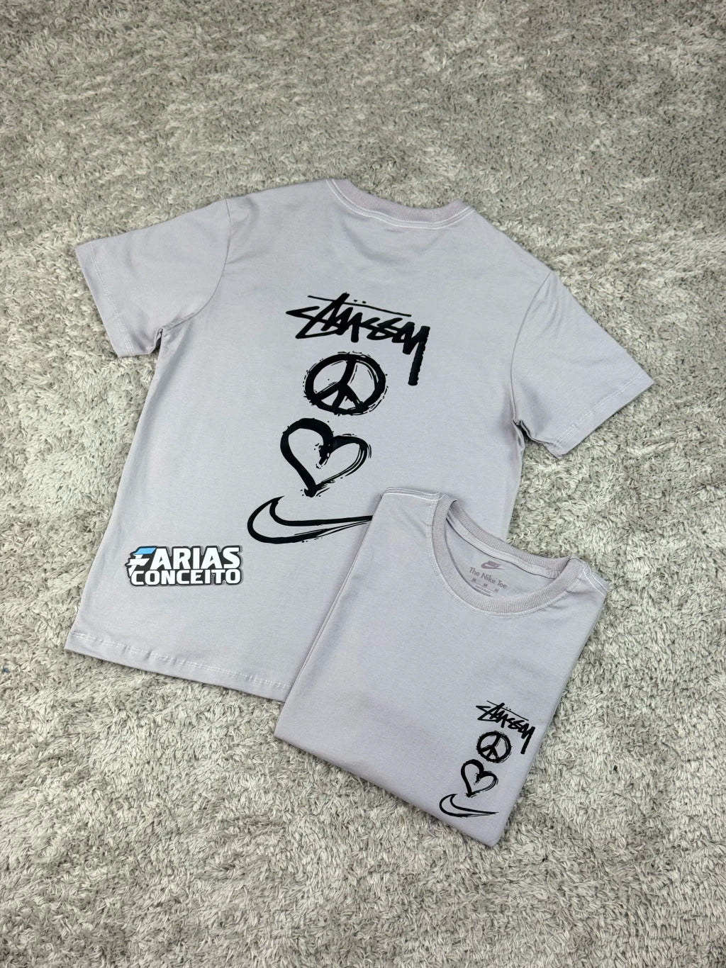 CAMISA NK + STUS$Y BRANCA