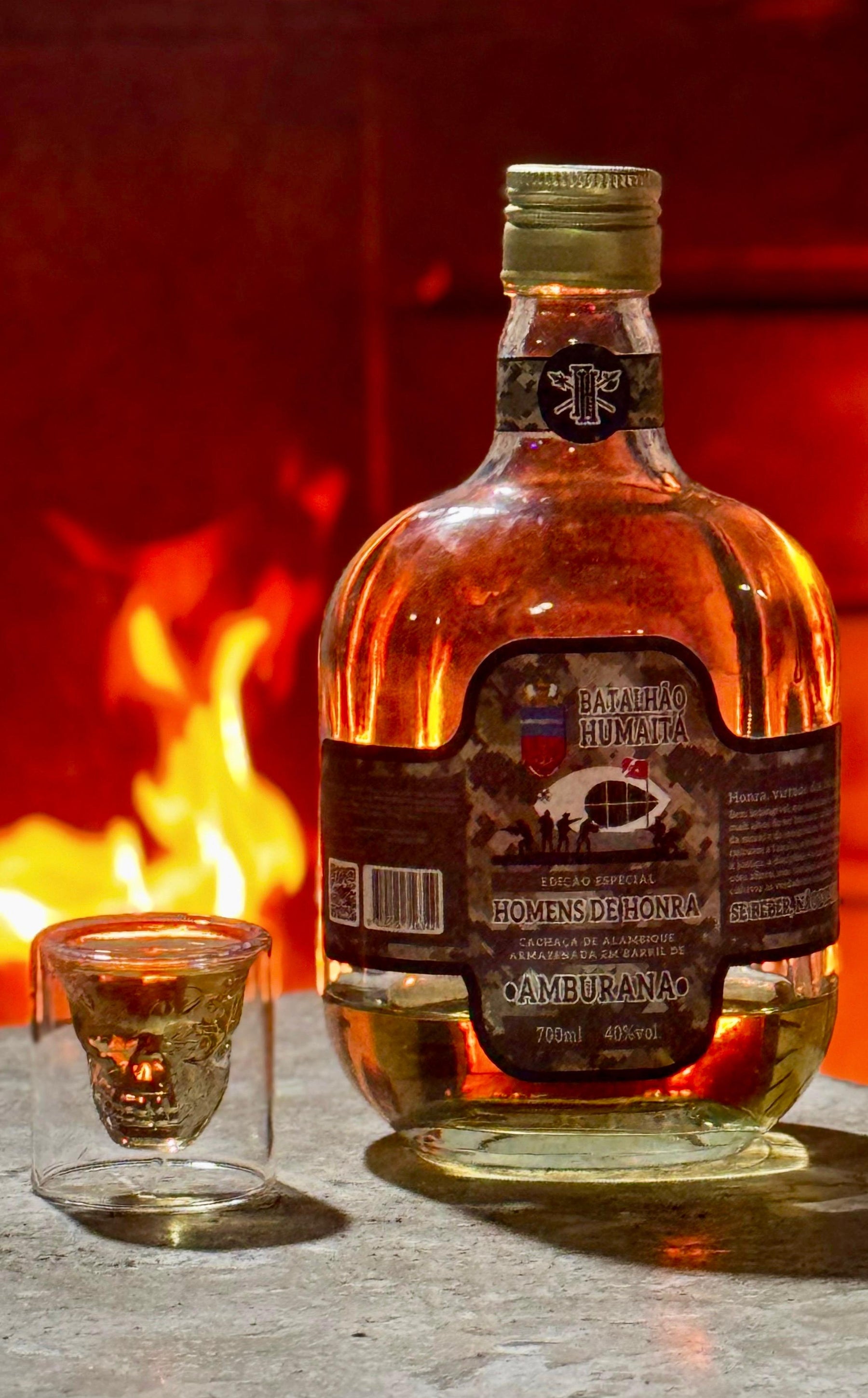 Cachaça edição especial - Batalhão Humaitá