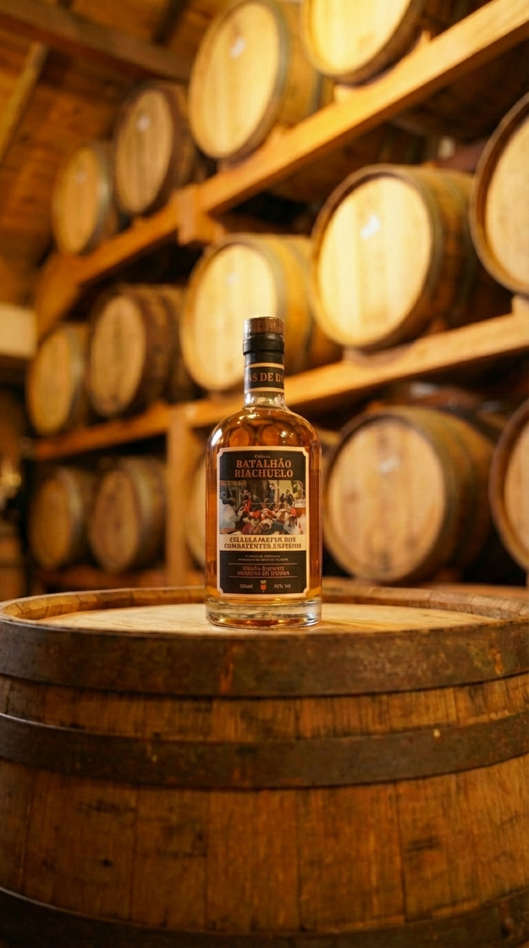 Cachaça edição especial - Batalhão Riachuelo 750Ml