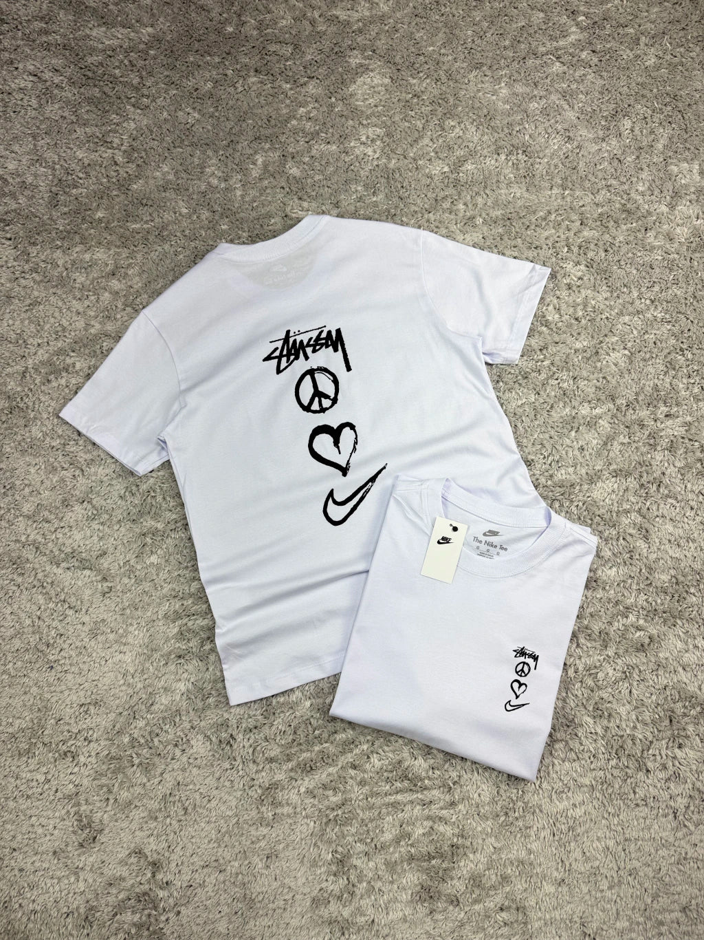 CAMISA NK + STUS$Y BRANCA