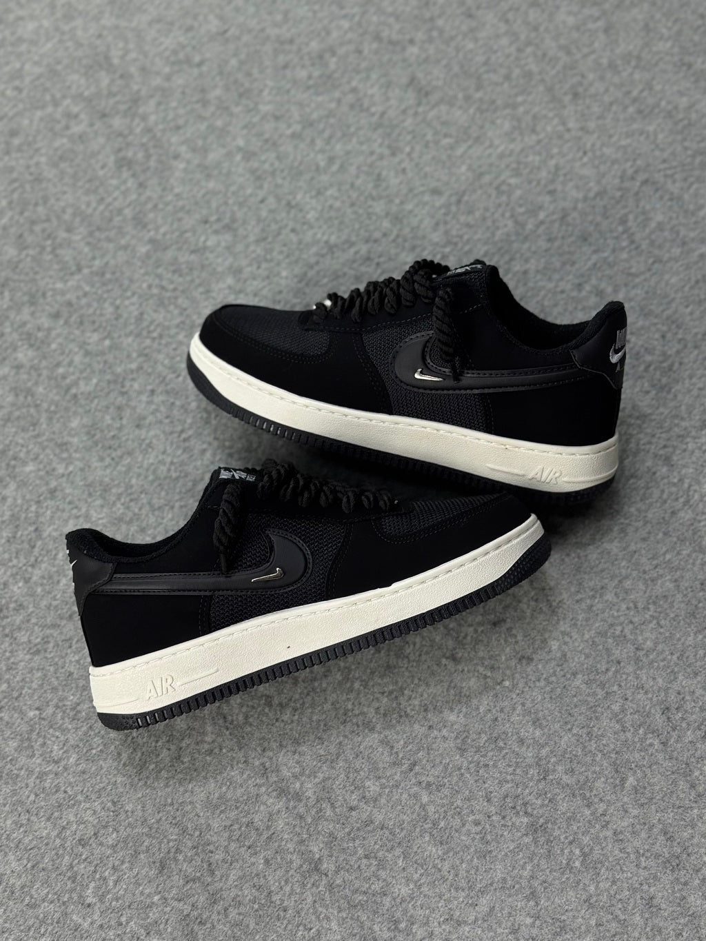 AF1 - BLACK IRON LOGO
