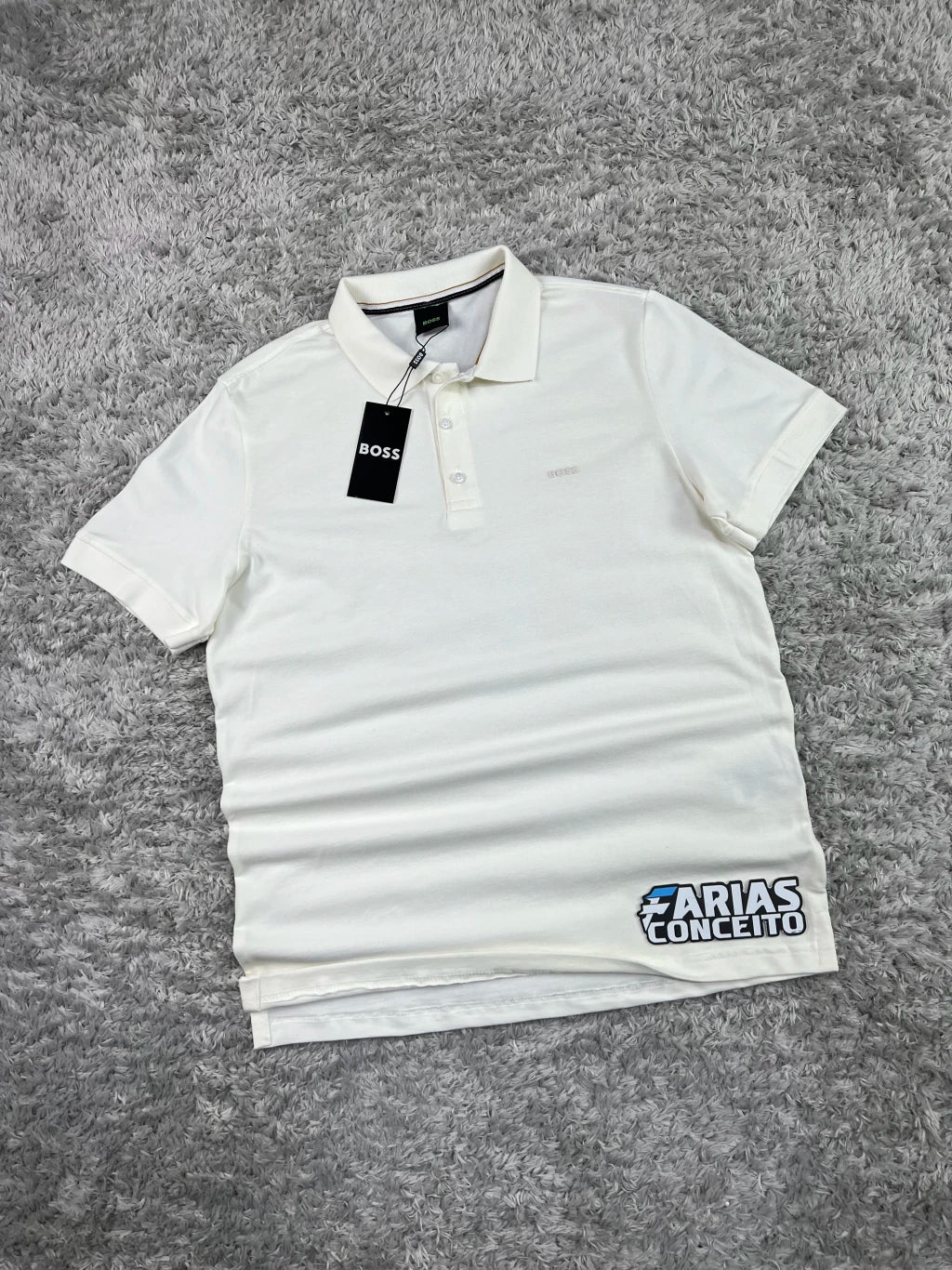 CAMISA POLO PIQUET BS - OFF 3 BTS