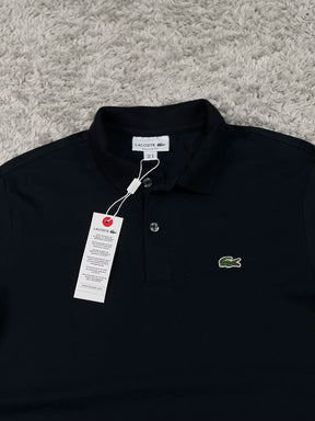 CAMISA POLO PIQUET LCST - PRETA TRADICIONAL 2 BTS