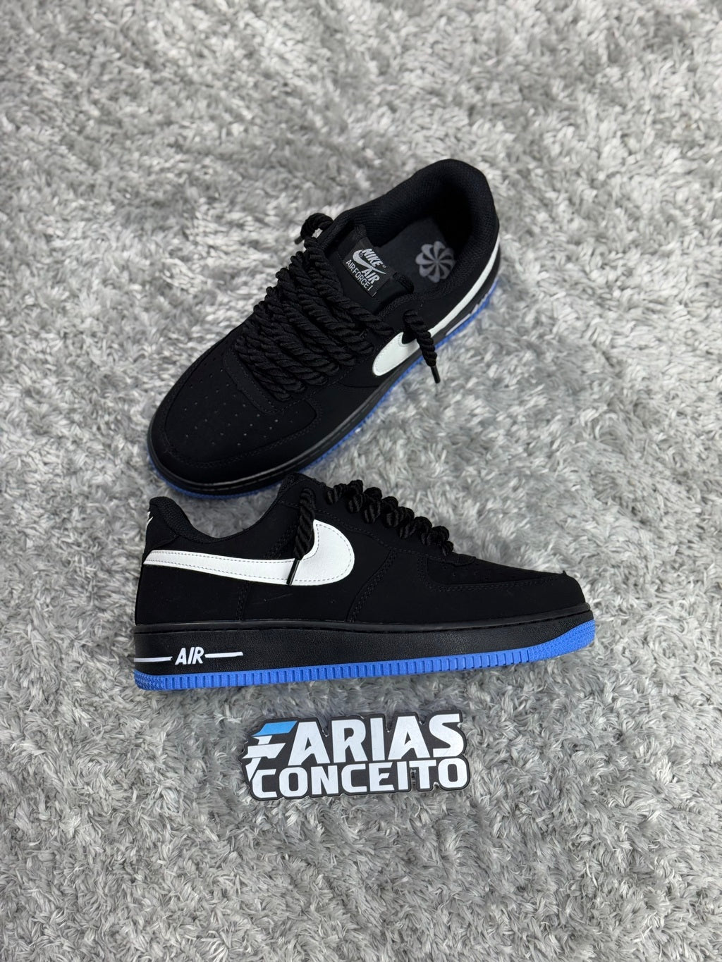 AF1 - BLACK BLUE