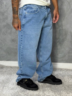 Calça Jeans Azul Baggy Presence