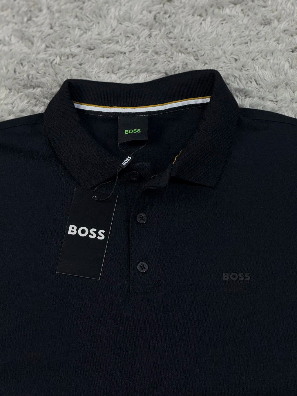 CAMISA POLO PIQUET BS - PRETA 3 BTS