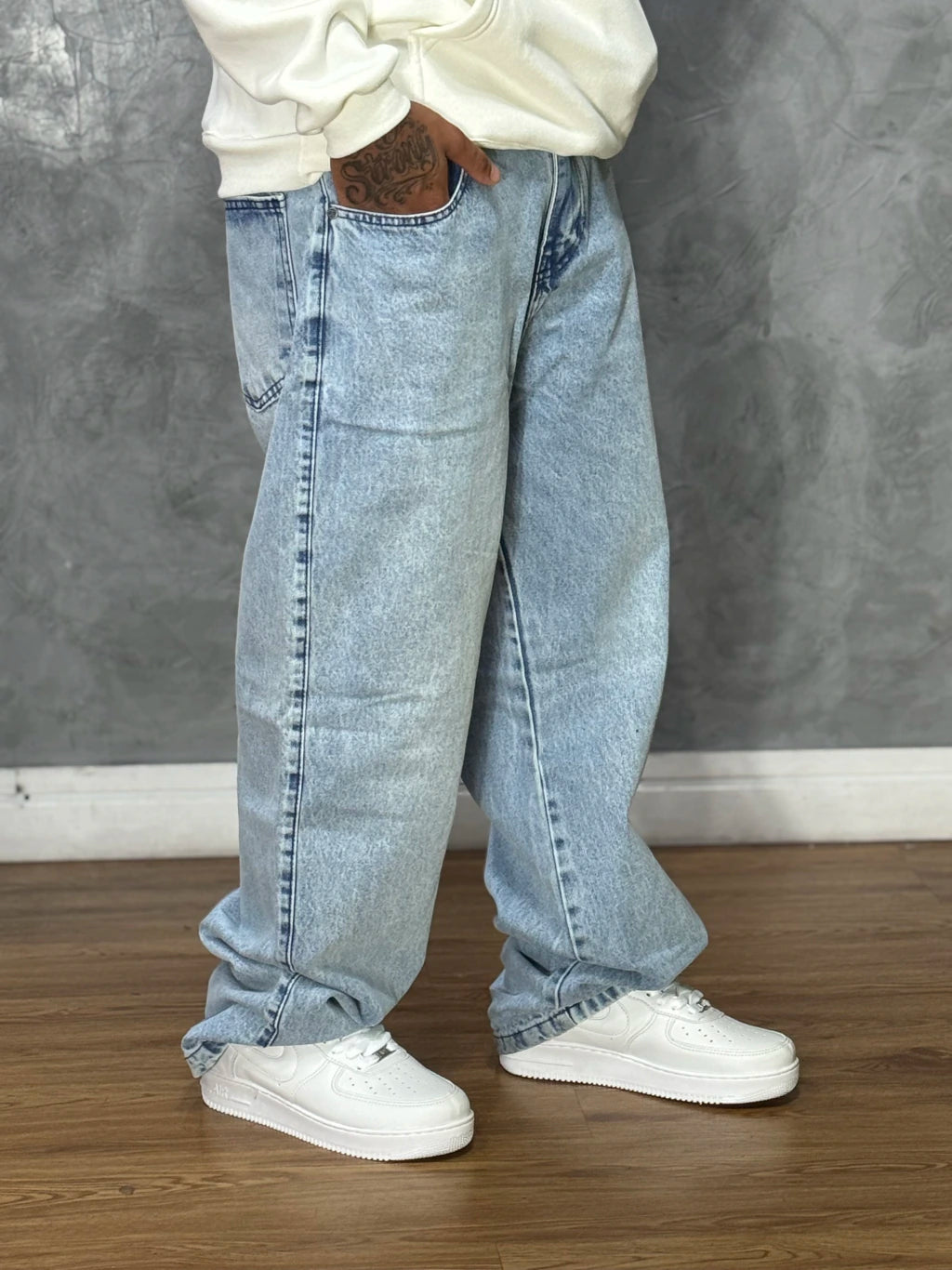 Calça Jeans Baggy Azul D.C.