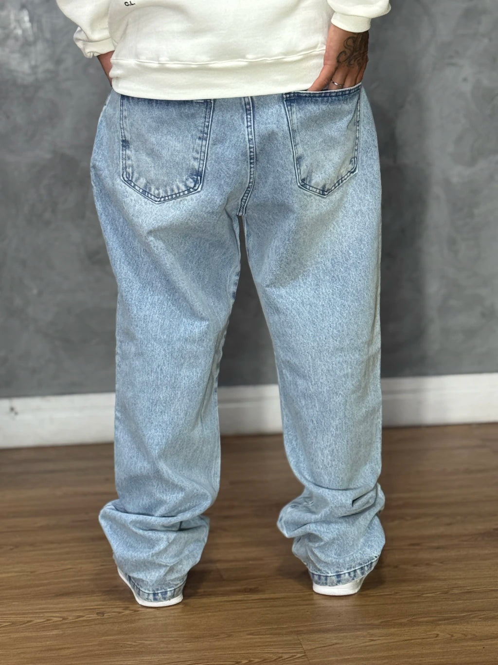 Calça Jeans Baggy Azul D.C.