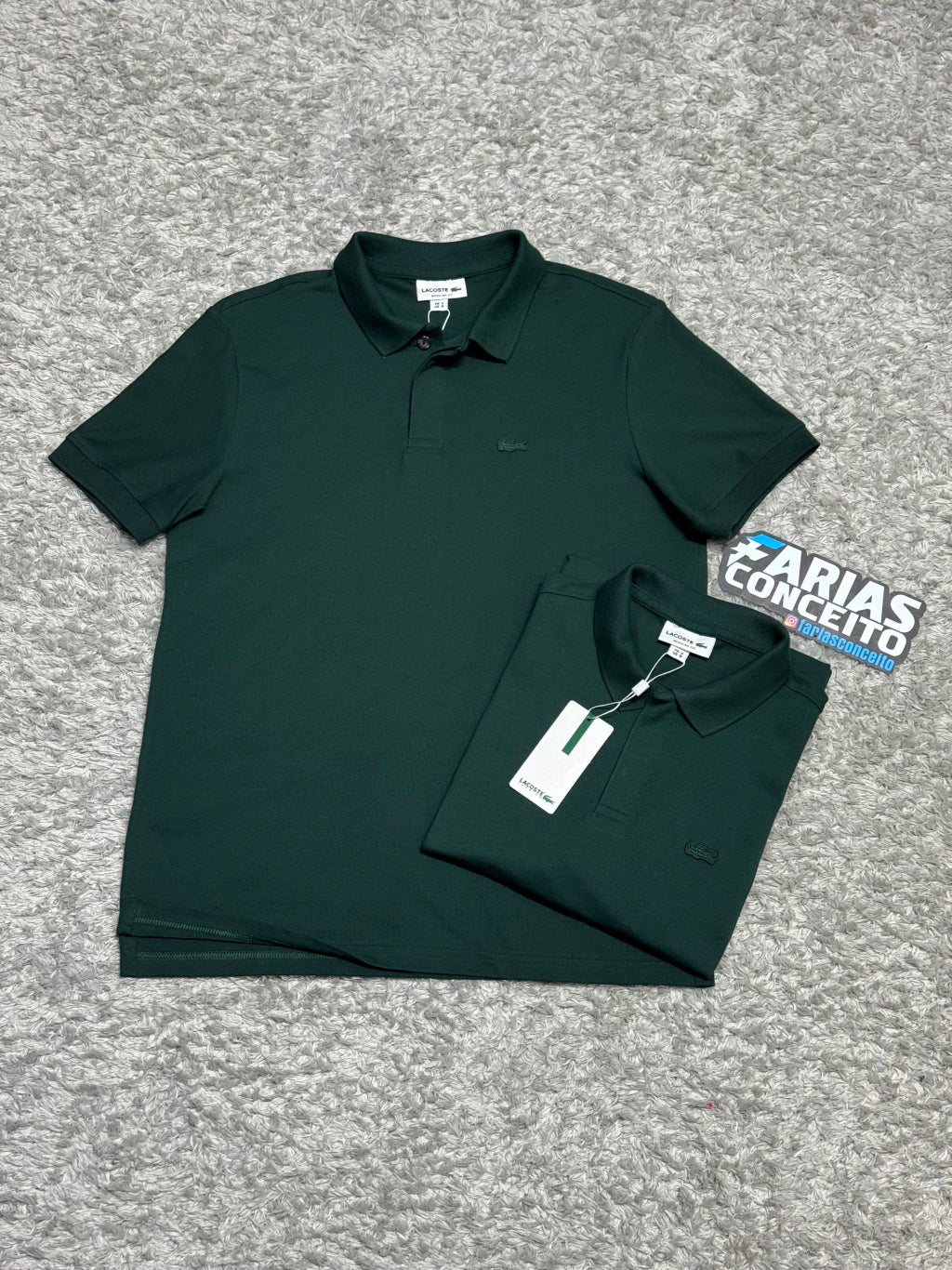 CAMISA POLO PIQUET LCST - VERDE 2 BTS