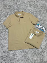 CAMISA POLO PIQUET LCST - BEGE