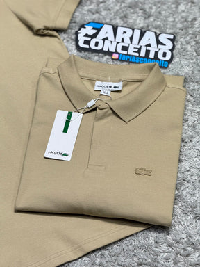 CAMISA POLO PIQUET LCST - BEGE