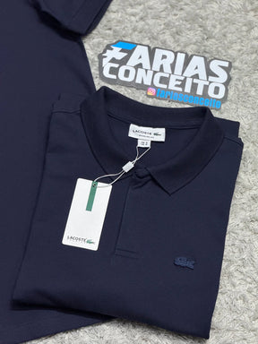 CAMISA POLO PIQUET LCST - AZUL MARINHO 2 BTS