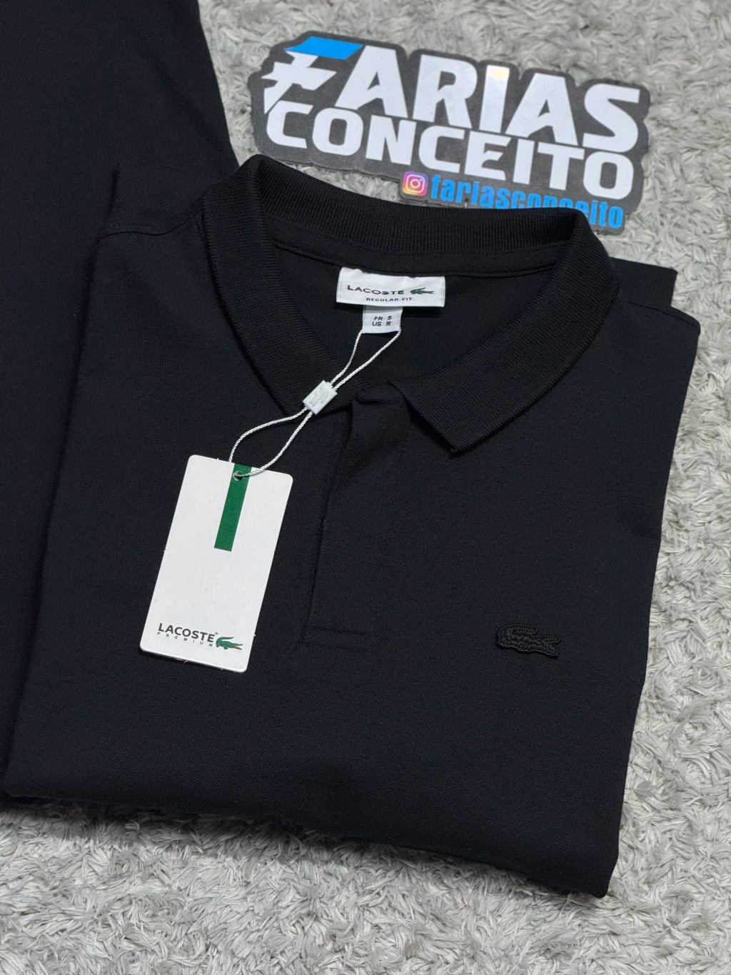 CAMISA POLO PIQUET LCST - PRETA 2 BTS