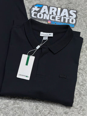 CAMISA POLO PIQUET LCST - PRETA 2 BTS