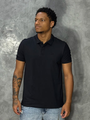 CAMISA POLO PIQUET LCST - PRETA 2 BTS