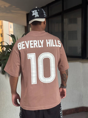 CAMISA OVERSIZED BALENC. B.H. MARROM