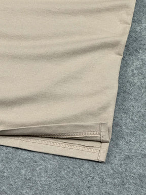 CAMISA POLO PIQUET LCST - BEGE C/ZÍPER