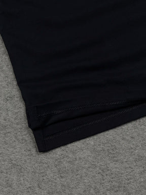 CAMISA POLO PIQUET LCST - PRETA C/ZÍPER